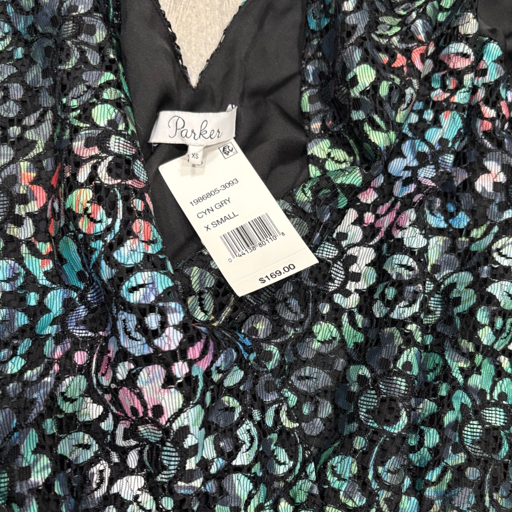 Parker Colorful Lace Romper Size XS - Picture 8 of 8